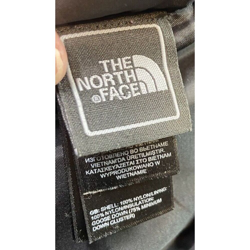 The North Face Vest Women Small Black Puffer Goose Down 550 Outdoor Hiking Ski - Picture 12 of 13